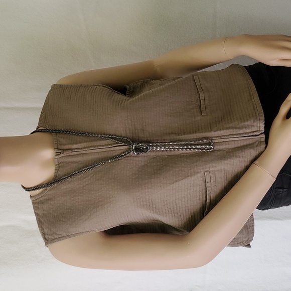 Eileen Fisher Zip Front Vest/Top - Picture 2 of 14